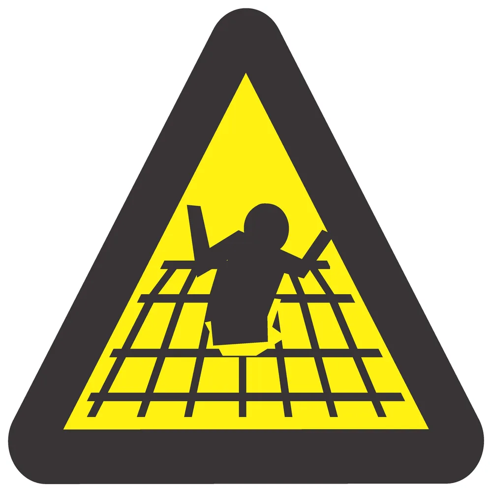Beware Of Fragile Surface – Safety Sign (WW10)