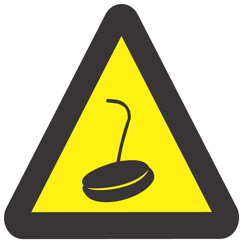 Beware Of Magnet Crane – Safety Sign (WW30)