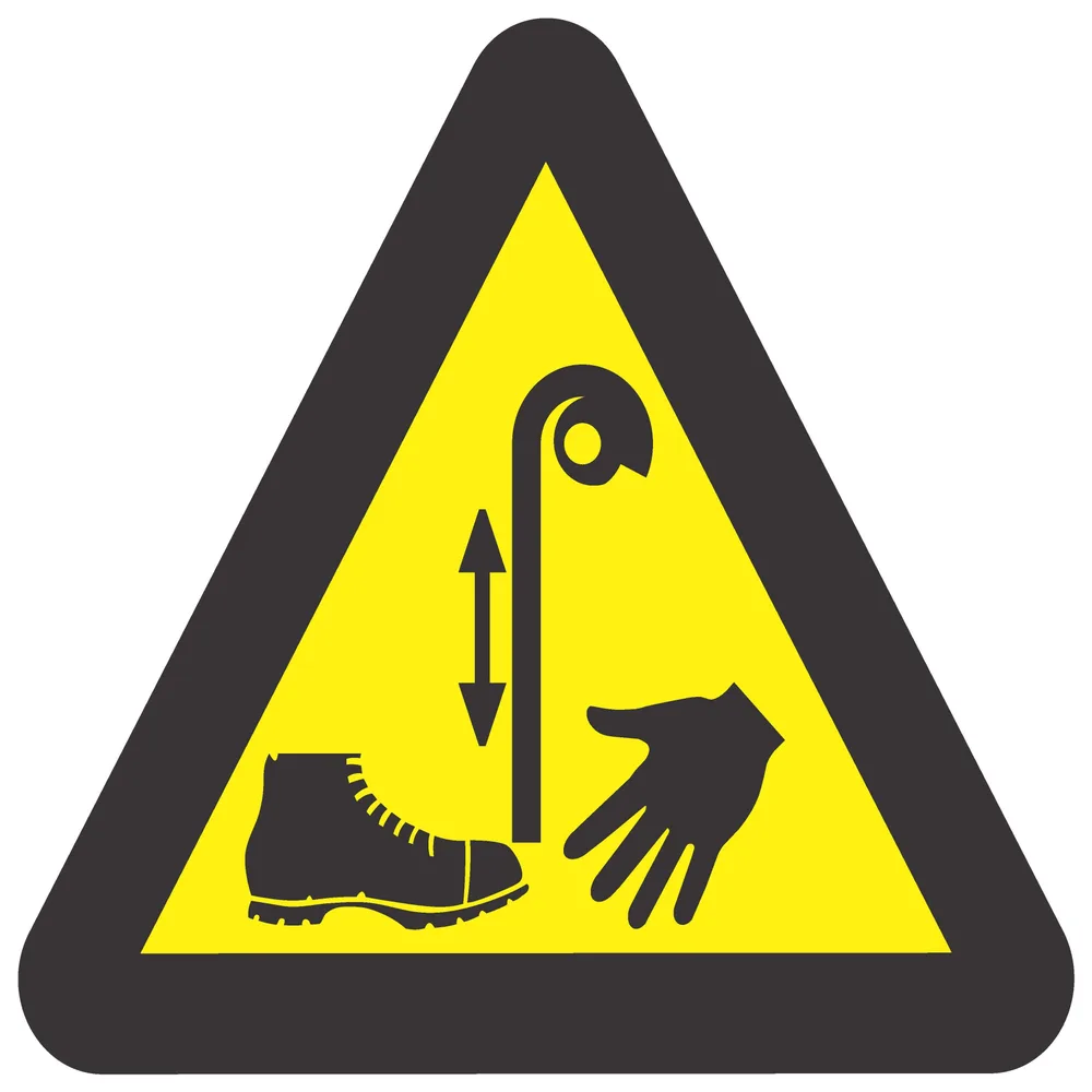 Beware Of Pulley – Safety Sign (WW37)