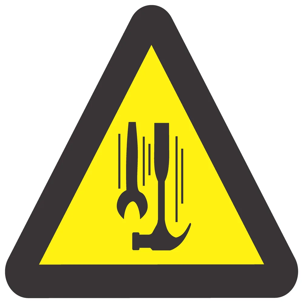 Beware Of Workers Overhead – Safety Sign (WW14)