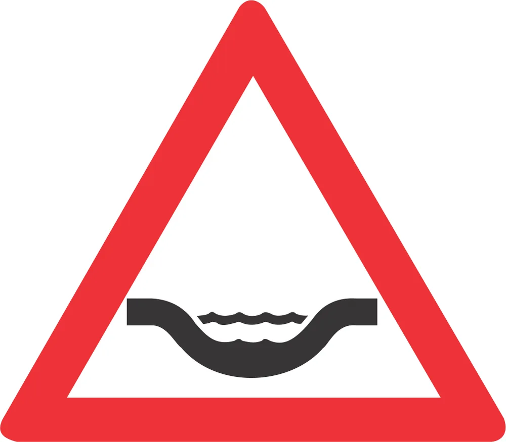 Drift road Road Sign (W350)