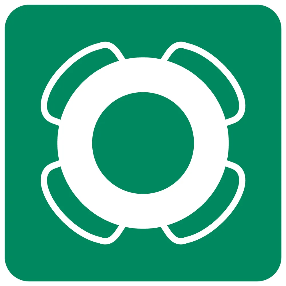 Life Buoy Safety Sign (GA30)